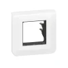 Legrand Plaque de finition 2 modules Mosaïc 0 994 71 coloris blanc l.82 x P.9 x H.82 mm