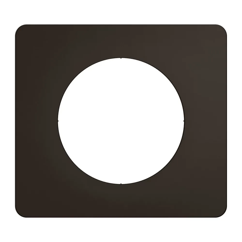 Legrand Plaque de finition 1 poste Céliane CP0121 coloris noir mat l.90 x P.9 x H.82 mm