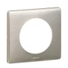 Legrand Plaque De Finition Pour Interrupteur Et Prise À Composer-Plaque de finition 1 poste Céliane 0 998 60 coloris titane l.90 x P.9 x H.82 mm
