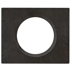 Legrand Plaque De Finition Pour Interrupteur Et Prise À Composer-Plaque de finition 1 poste Céliane 0 693 71 coloris ardoise l.100 x P.8,5 x H.82 mm