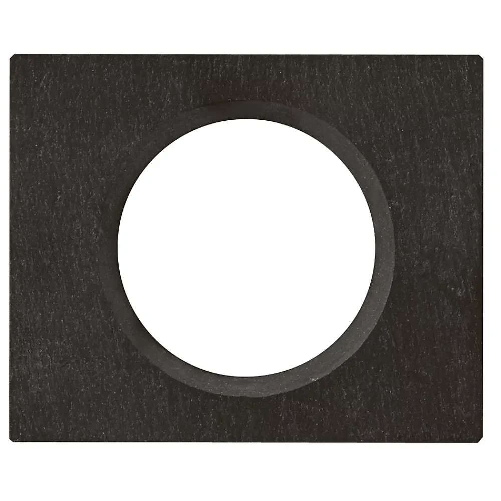Legrand Plaque De Finition Pour Interrupteur Et Prise À Composer-Plaque de finition 1 poste Céliane 0 693 71 coloris ardoise l.100 x P.8,5 x H.82 mm