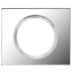 Legrand Plaque De Finition Pour Interrupteur Et Prise À Composer-Plaque de finition 1 poste Céliane 0 691 21 coloris verre miroir l.100 x P.8,5 x H.82 mm
