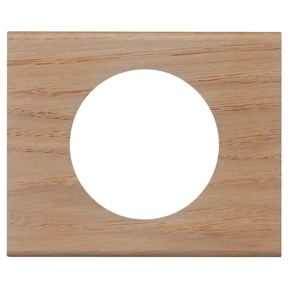 Legrand Plaque De Finition Pour Interrupteur Et Prise À Composer-Plaque de finition 1 poste Céliane 0 690 51 coloris chêne blanchi l.100 x P.8,7 x H.83 mm