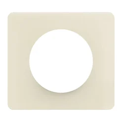 Legrand Plaque de finition 1 poste Céliane CP1121 coloris blanc amande l.90 x P.9 x H.82 mm