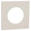 Schneider Electric Plaque de finition 1 poste - Odace - S902702 - Schneider - Beige sable
