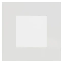 Schneider Electric Plaque De Finition Pour Interrupteur Et Prise À Composer-Plaque de finition 1 poste Unica Déco Essentielle NU600218 coloris blanc l.88,6 x P.10,25 x H.85 mm