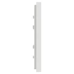 Schneider Electric Plaque De Finition Pour Interrupteur Et Prise À Composer-Plaque de finition 1 poste Unica Déco Essentielle NU600218 coloris blanc l.88,6 x P.10,25 x H.85 mm