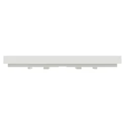 Schneider Electric Plaque De Finition Pour Interrupteur Et Prise À Composer-Plaque de finition 1 poste Unica Déco Essentielle NU600218 coloris blanc l.88,6 x P.10,25 x H.85 mm