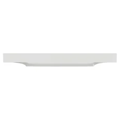 Schneider Electric Plaque de finition 1 poste Odace Styl S520702 coloris blanc l.85 x P.10 x H.85 mm