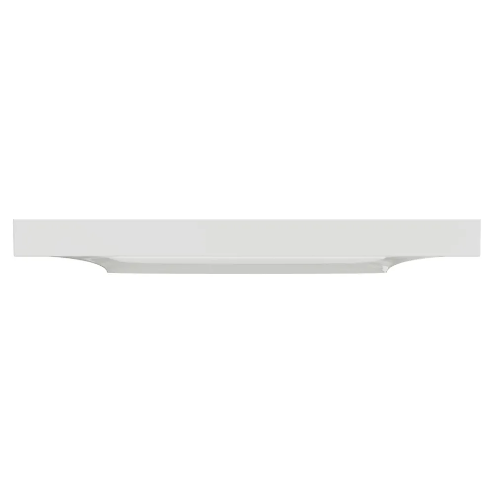 Schneider Electric Plaque de finition 1 poste Odace Styl S520702 coloris blanc l.85 x P.10 x H.85 mm