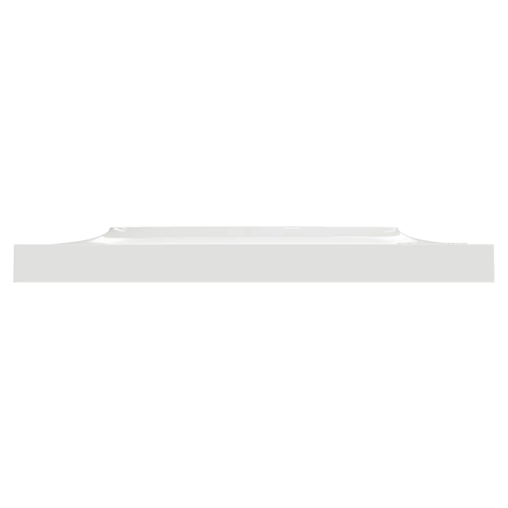 Schneider Electric Plaque de finition 1 poste Odace Styl S520702 coloris blanc l.85 x P.10 x H.85 mm