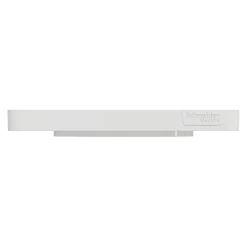 Schneider Electric Plaque De Finition Pour Interrupteur Et Prise À Composer-Plaque de finition 1 poste Odace Touch S520802 coloris blanc l.85 x P.10 x H.85 mm