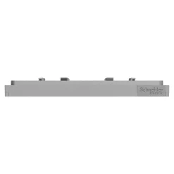 Schneider Electric Plaque De Finition Pour Interrupteur Et Prise À Composer-Plaque de finition 1 poste Unica Déco Essentielle NU600224 coloris gris clair l.88,6 x P.10,25 x H.85 mm