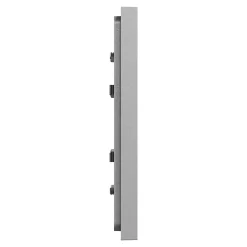 Schneider Electric Plaque de finition 1 poste Unica Déco Essentielle NU600230 coloris aluminium l.88,6 x P.10,25 x H.85 mm