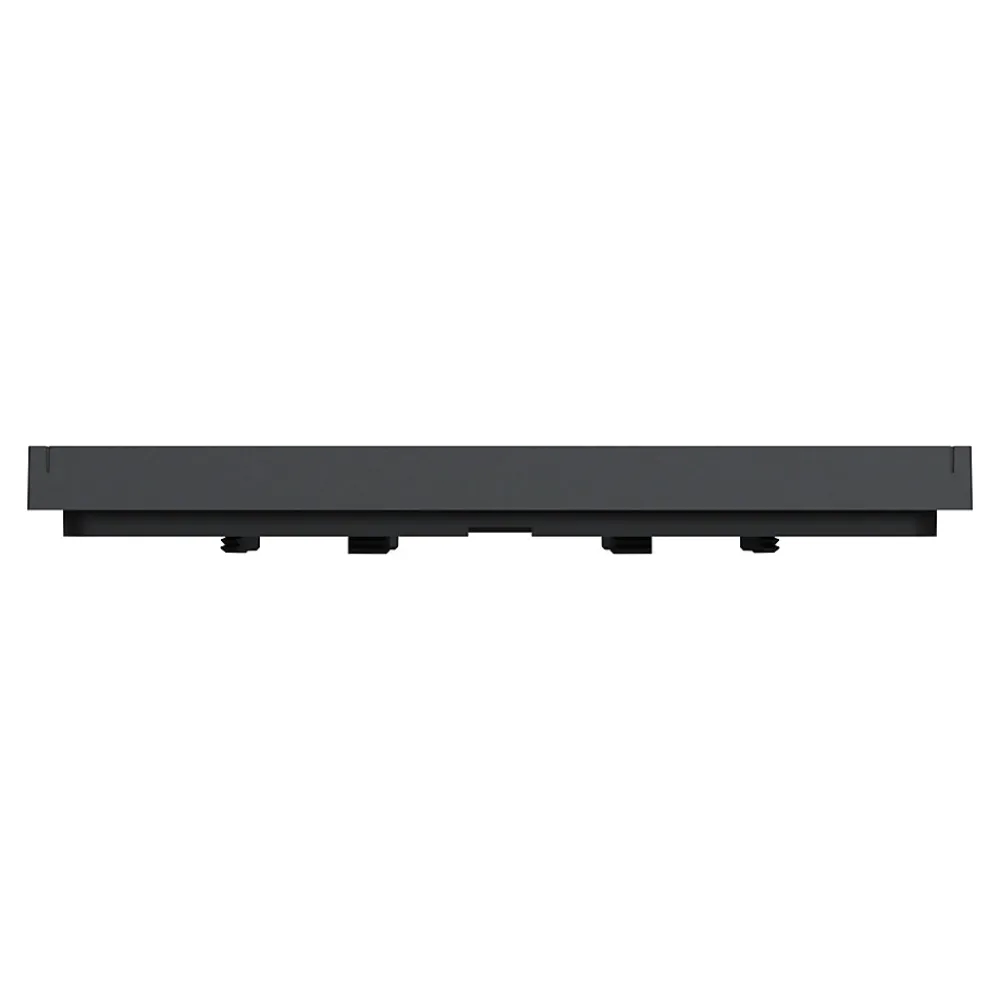 Schneider Electric Plaque De Finition Pour Interrupteur Et Prise À Composer-Plaque de finition 1 poste Unica Déco Essentielle NU600254 coloris anthracite l.88,6 x P.10,25 x H.85 mm