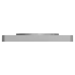 Schneider Electric Plaque de finition 1 poste Odace Touch S530802 coloris aluminium l.85 x P.10 x H.85 mm