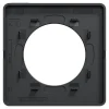 Schneider Electric Plaque De Finition Pour Interrupteur Et Prise À Composer-Plaque de finition 1 poste Odace Touch S54C802 coloris anthracite avec liseré anthracite l.85 x P.10 x H.85 mm