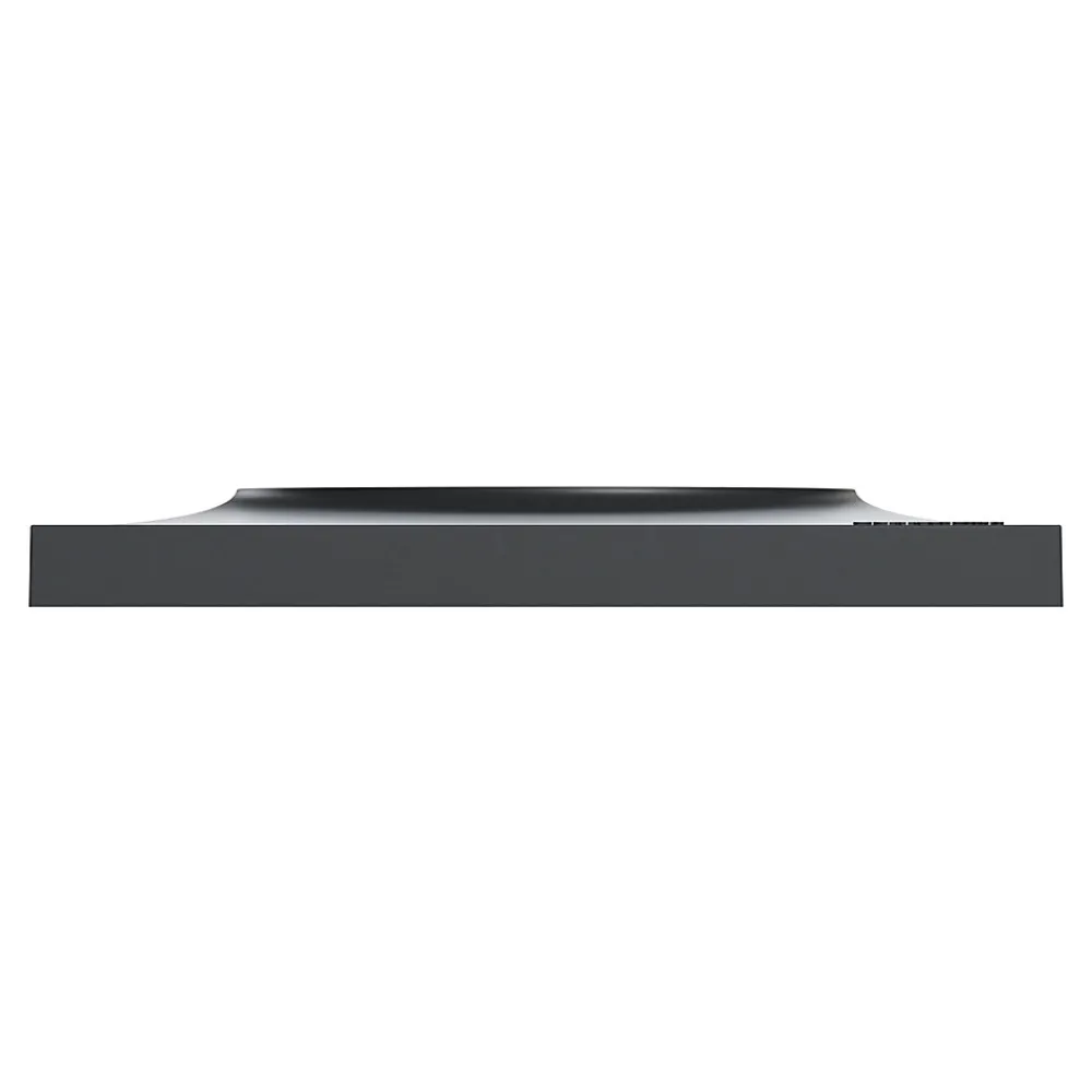 Schneider Electric Plaque de finition 1 poste Odace Styl S54C702 coloris anthracite avec liseré anthracite l.85 x P.10 x H.85 mm