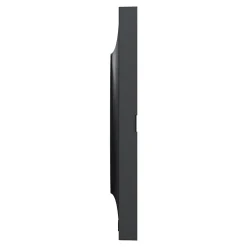 Schneider Electric Plaque de finition 1 poste Odace Styl S54C702 coloris anthracite avec liseré anthracite l.85 x P.10 x H.85 mm