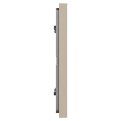 Schneider Electric Plaque de finition 2 postes Unica Déco Essentielle NU600426 coloris taupe l.159,6 x P.10,25 x H.85 mm
