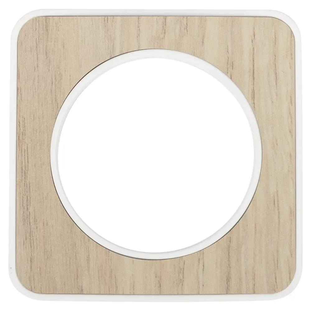 Jacobsen Plaque De Finition Pour Interrupteur Et Prise À Composer-Plaque de finition simple Espen chêne clair à assembler