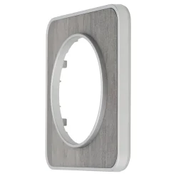 Jacobsen Plaque De Finition Pour Interrupteur Et Prise À Composer-Plaque de finition simple Espen chêne gris à assembler