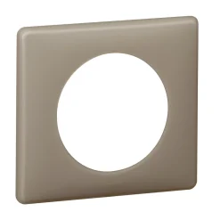 Legrand Plaque de finition simple Céliane Poudré Grès