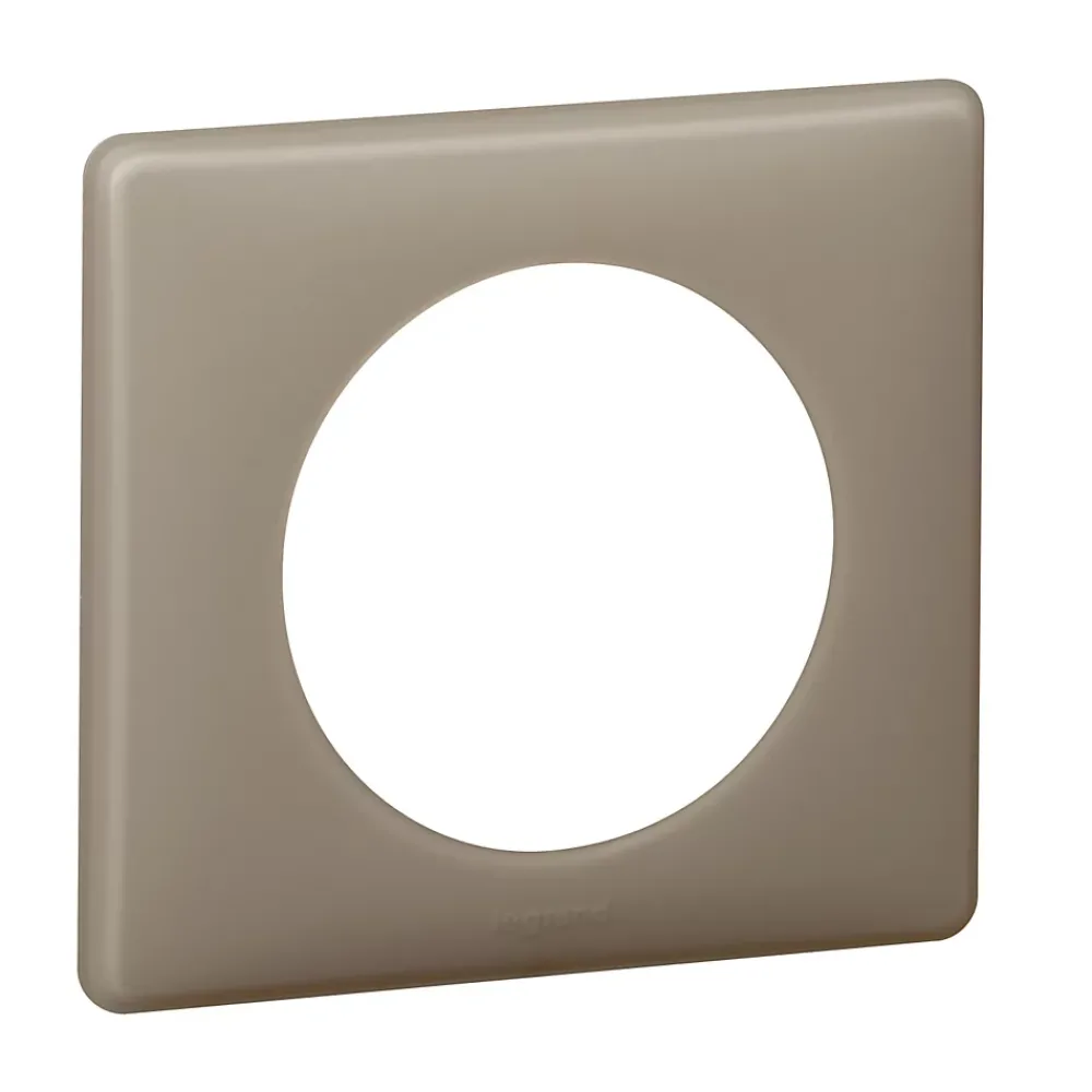 Legrand Plaque de finition simple Céliane Poudré Grès