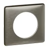 Legrand Plaque de finition simple Céliane Métal Tungstène