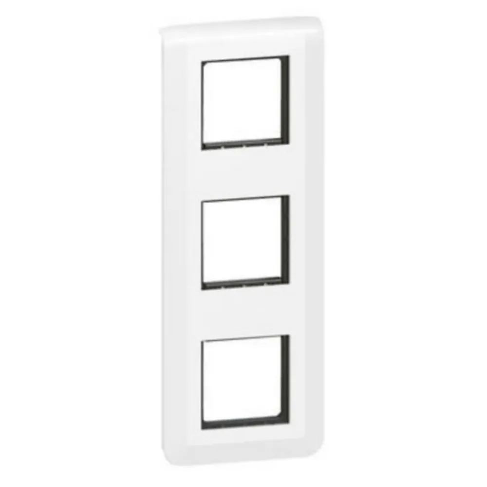 Legrand Plaque de finition 3x2 modules Mosaïc 0 994 75 coloris blanc l.224 x P.9 x H.82 mm