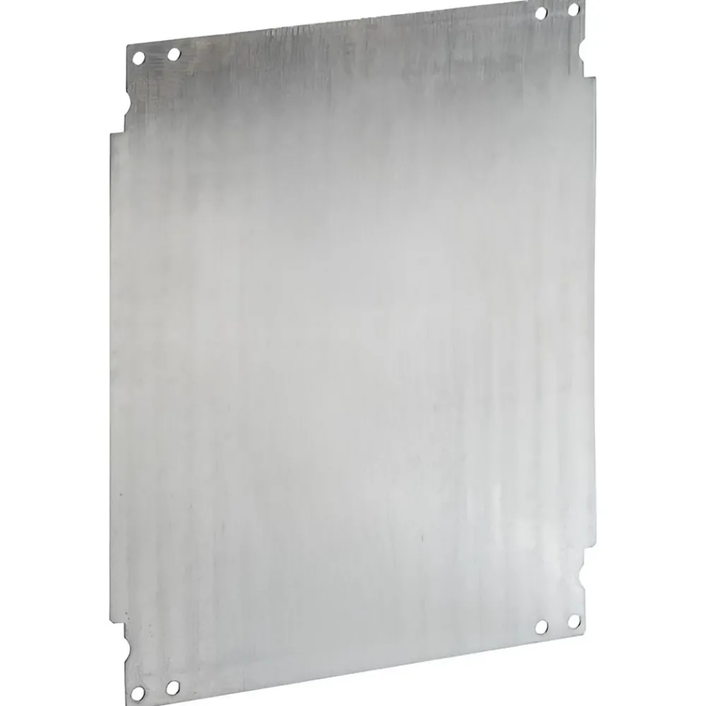 Ide Coffret De Communication-Plaque De Montage Acier Galvanisé Pour Coffret 600mmx500mm Polyester Ip66