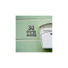 Thirard Plaque de signalisation TER, alliage à visser, hauteur 80mm, noir -