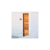 Thirard Panneau De Signalisation-Plaque de signalisation WC Mixte , à visser, inox brossé, marquage noir, 100x100mm -