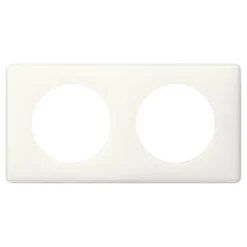 Legrand Plaque double blanche Céliane™