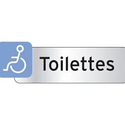 Chapuis Panneau De Signalisation-Plaquette indicatrice "Toilettes handicapé"
