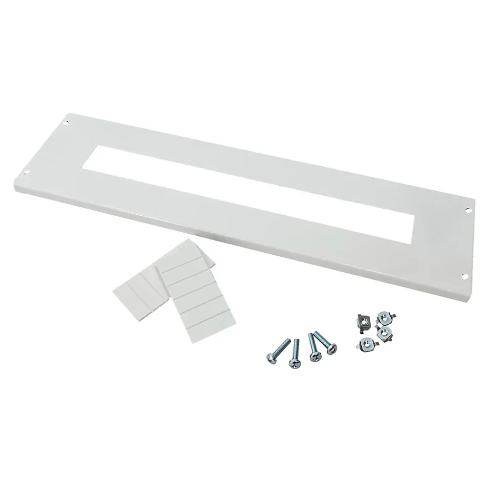 Ide Plastron Modulaire En Métal 24 Modules - 150mm - Pour Coffret Altlantic Et Atlantic Plus
