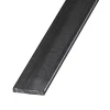 Plat acier verni CQFD 12 x 3 mm, 1 m
