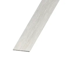 Profilé-Plat aluminium brossé 30 mm, 2,5 m Argent