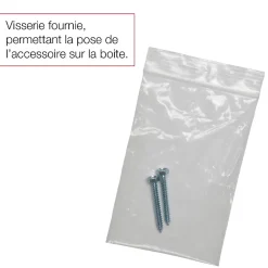 Renz Support De Boîte Aux Lettres-Platine de fixation au sol pour pied elliptique