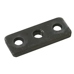Diall Ferrure-4 platines 3 trous pour vis ø9 mm x L. 39mm x l. 16mm