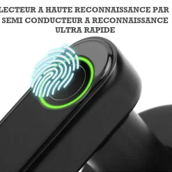 Automatisme Passion Poignée connectée à codes pour serrure de porte