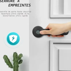 Automatisme Passion Poignée connectée à codes pour serrure de porte