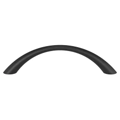 GoodHome Poignée de meuble nœud Primel mat noir l.114mm x l.11mm x H. 27mm entraxe 96mm