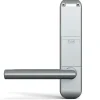 Autres Poignée électronique serrure à code Easykey DOM serrure inox porte intérieure 45 mm sans clé