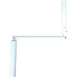 Afbat Accessoire Pour Volet, Fenêtre Et Portail-Poignée manivelle ø 12 mm blanc