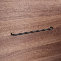 Hardwarexchange Poignée De Meuble-Poignée pour meubles en Acier inox Entraxe 320 Vernis noir mat
