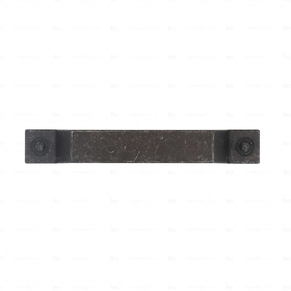 Hardwarexchange Poignée pour meubles en zamac Entraxe 160 Fer noir vintage