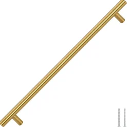 Vidaxl Poignée De Meuble-Poignées d armoire 5 pcs doré 320 mm acier inoxydable
