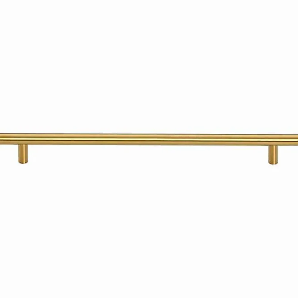 Vidaxl Poignée De Meuble-Poignées d armoire 5 pcs doré 320 mm acier inoxydable