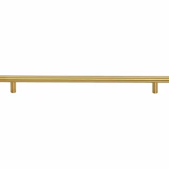 Vidaxl Poignée De Meuble-Poignées d armoire 5 pcs doré 320 mm acier inoxydable
